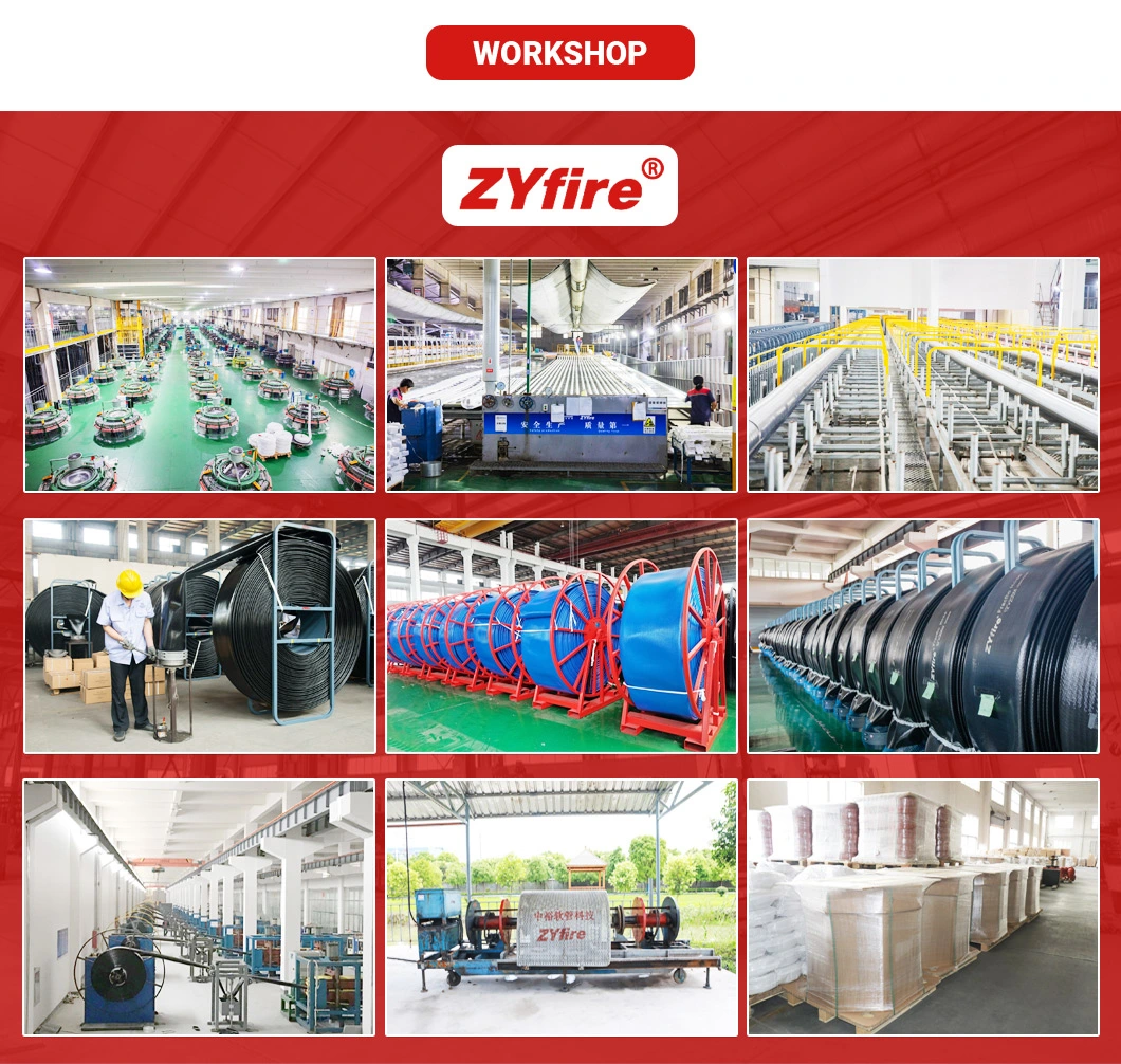 Food Grade Heat Resistant Non-Toxic Corrugated Surface TPR Covered Suction Water Hose/Corrugated Pipe
