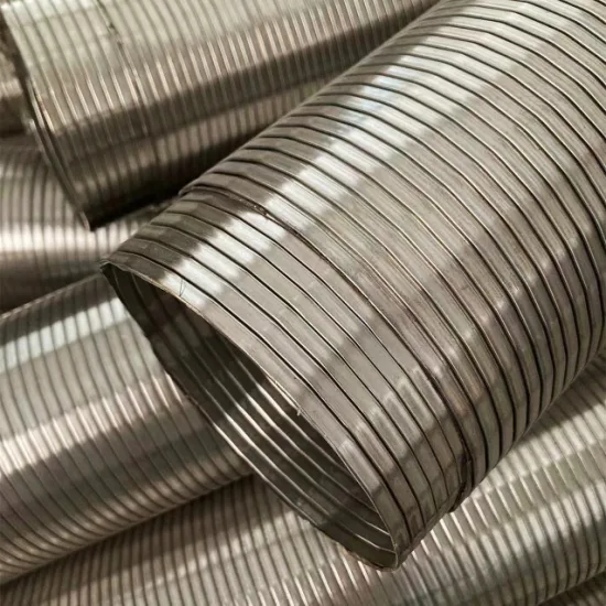 Tuyau en métal verrouillé flexible de côte est, tuyau d'échappement universel de voiture d'acier inoxydable%