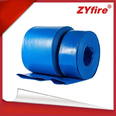 Zyfire Bleu Grand Diamètre 12 Pouces PVC Ferme Irrigation Layflat Tuyau De Décharge