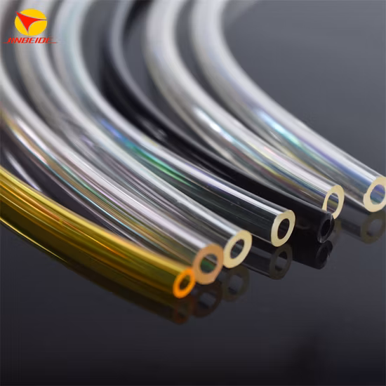 Flexible de tube de carburant ou d'huile transparent personnalisé OEM pour tondeuse à gazon de jardinage